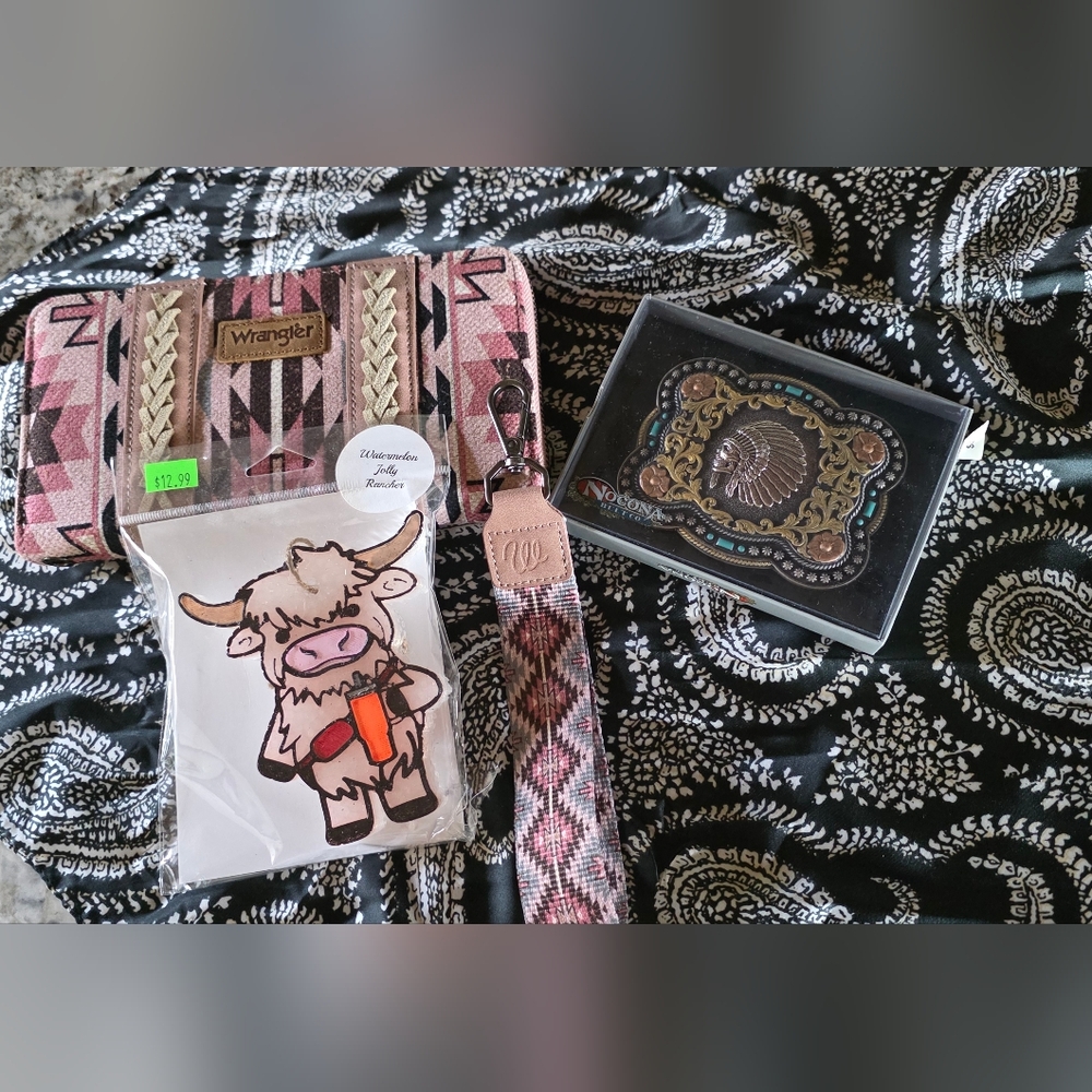 Wrangler Wallet And NOCONA BUCKLE